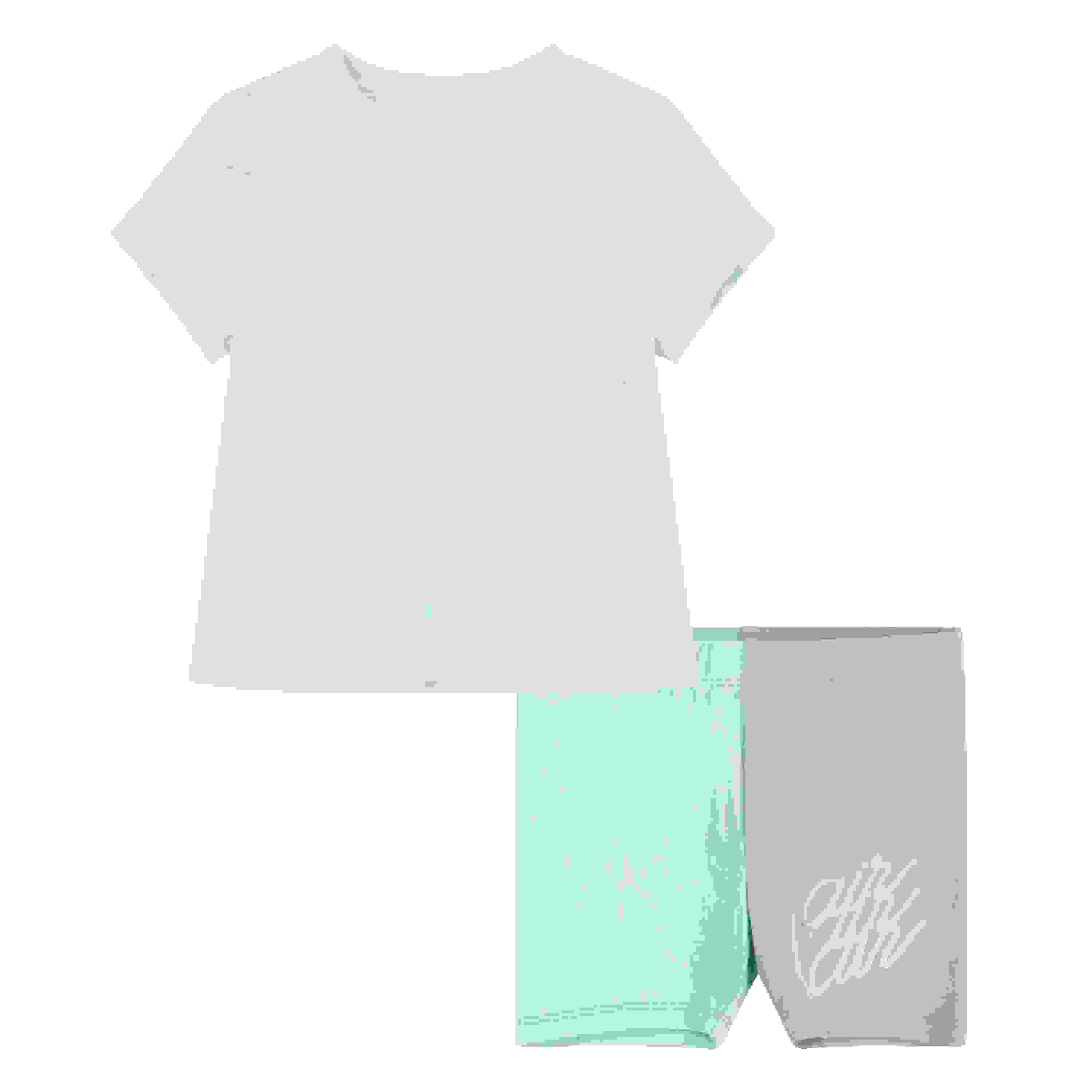 Jordan Icon Play Biker Short Little Girls' Set